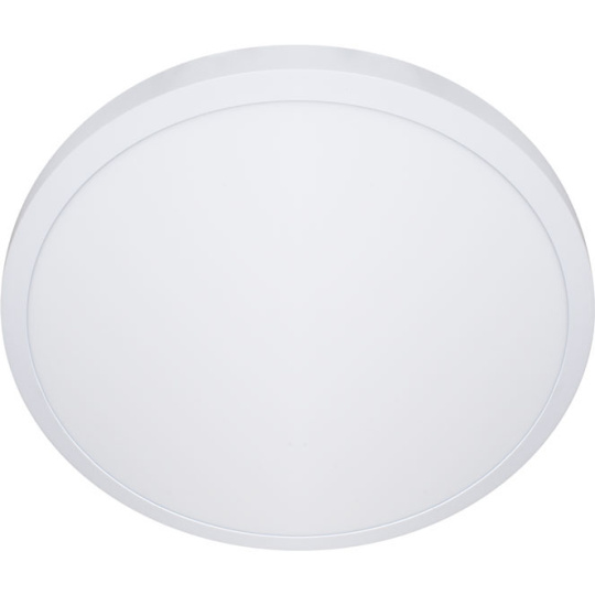 Plafond ESCUDO redondo 1x48W LED 3600lm 4000K 120° Alt.4xD.60cm Branco