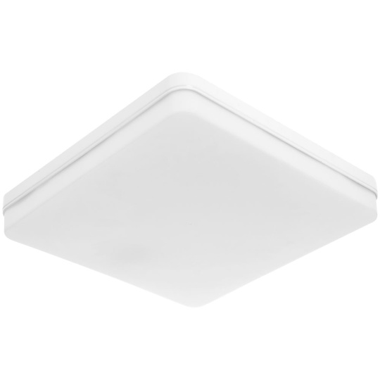 Plafón BISMUTO cuadrado 1x48W LED 4320lm 6500K L.30xAn.30xAl.3,5cm Blanco