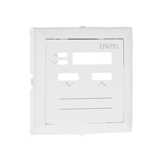 Cover Plate for Local Blinds Control Module with Infrared Remote Control in white
