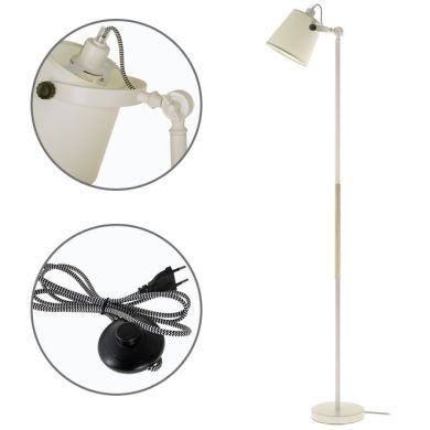 Floor Lamp MORGANA 1xE14 H.150xD.33cm White