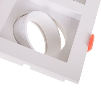 Frame for Downlight HECATE 2xGU10/GU5.3 (MR16) L.18,9xW.10,2xH.3,6cm Polycarbonate (PC) White