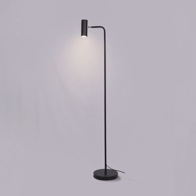 Lámpara de Pie LUCAS 1xGU10 Al.146,5xD.36cm Negro
