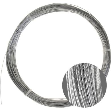 Galvanized steel cable (19 wires x D.1mm) (Roll 100m) (CA 1.0 ZI)