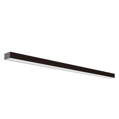 Barra suspensa/tecto LineX OFFICE 120cm 1x40W LED CCT 3000/4000/6400K C.118xL.7xAlt.Reg.cm Preta