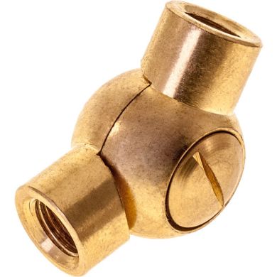 Female brass swivel D.2,5-4,2cm, M10x2 (GIRO SN6*25)