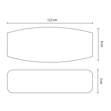 Transformador de tensión constante AC/DC 12V 15W IP68, en plastico