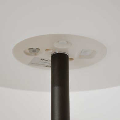 Candeeiro de mesa BIANA portátil IP44 1x1W LED RGB Alt.30xD.16cm branco, com cabo USB