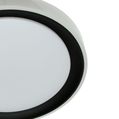Plafón KIGALI 48W LED 3000-4000-6000K blanco/negro
