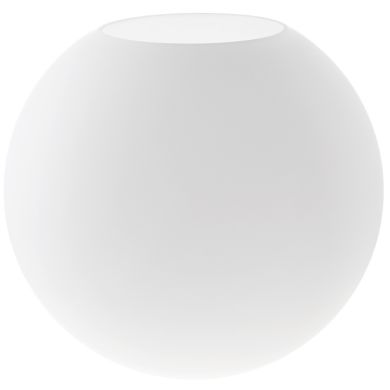 Sobremesa HERNER 1xE27 xD.30cm cristal Blanco