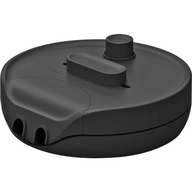 Regulador pé com botão deslizante e botão on/off 4-25W LED Ret | 4-250W INC | 11-25W CFL, preto