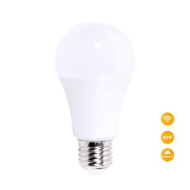 Lâmpada E27 (grosso) GLS SMART WIFI LED 9W RGB+CCT (2700-6500K), APP Tuya