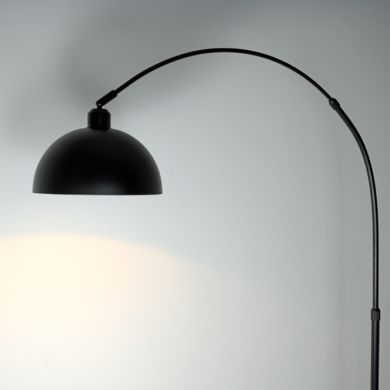 Floor Lamp AMALFI 1xE27 H.179xD.30cm black