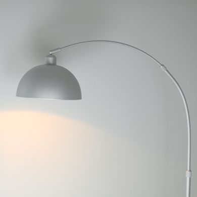 Floor Lamp AMALFI 1xE27 H.179xD.30cm silver