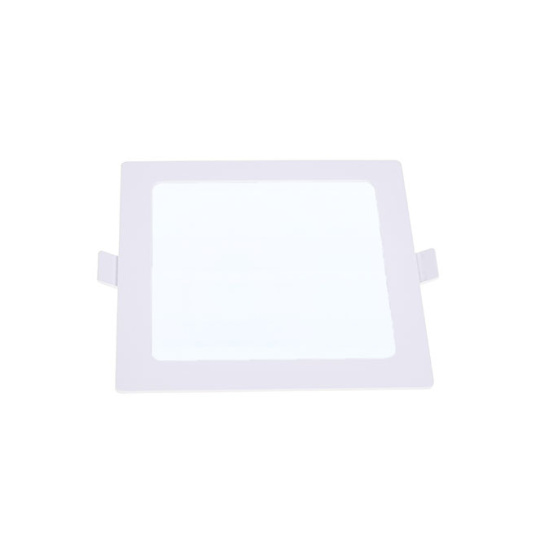 Downlight Empotrable INTEGO 2.0 PC quadrado 6W LED 600lm 6400K 120° L.12,5xAn.12,5xAl.2,5cm Blanco