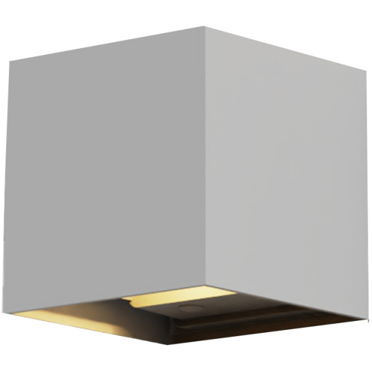 Wall Lamp SORDO IP65 2x3W LED CCT 3000/4000/6500K L.10xW.10xH.10cm Grey