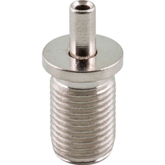 Cord grip M10x1 without breaks, in nickel plated brass