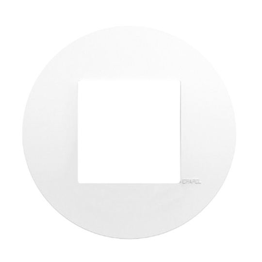 Single Frame QUADRA 45 SIZA VIEIRA, round, in matte white