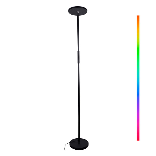 Alexa RGB+CCT APP, Floor lamp and SMART (2700K-6500K), WIFI+BLUETOOTH, LED 24W